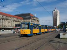 T6A2 (Bj 1988/89) am Hbf vor dem Umbau der Haltestelle im Jahr 2006