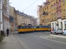 Arnoldstr Ecke Holzhäuser Str am eh. Rathaus Stötteritz