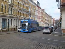 Breslauer Str Ecke Weißestr, Fahrtrichtung Stötteritz