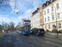 Ausfahrt Endschleife Markkleeberg West