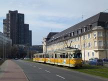 Mannheim: Schafweide, Fahrtrichtung Universitätsklinikum