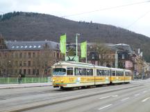 Heidelberg: Theodor-Heuss-Brücke über den Neckar