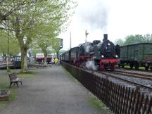 Dampfsonderzug durchs Ruhrtal im Eisenbahnmuseum Bochum