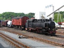 Güterzug in Freital-Hainsberg