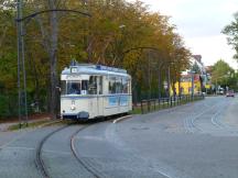 Spuren mehrerer Streckenverlegungen am Jägerpl