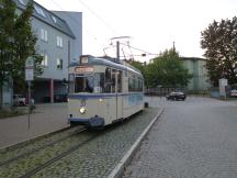 Endstelle Hbf (noch nicht wieder direkt vor den Hbf verlegt)