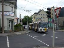 VanHool AG280T Gent Nr.11 (Bj 1987) in der Beethovenstr Ecke Weidenstr