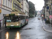 MAN/ÖAF SG 200 HO Nr.5 (Bj 1985) an der Endstelle Vohwinkel Schwebebahn