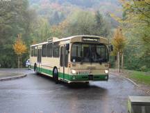 Daimler-Benz O 305 Nr.1209 (ex VER 183, Bj 1985) am Brückenpark Müngsten