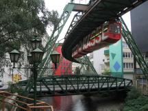 Elberfeld: Brücke Wesendonkstr am Flutufer