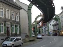 Ausfahrt aus der Station Bruch Richtung Oberbarmen