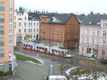 auf der Leipziger Str nahe der Neuen Welt