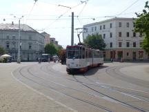 auf dem Georgenpl, Fahrtrichtung Pölbitz