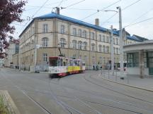 Neumarkt: Bosestr Ecke Leipziger Str, Fahrtrichtung Pölbitz