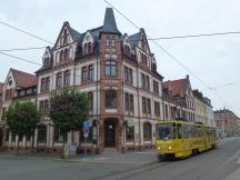 Bosestr Ecke Römerstr, Fahrtrichtung Hbf