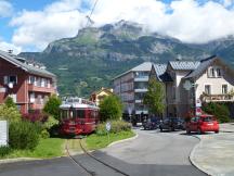 Avenue de Genève Ecke Avenue de la Gare in Le Fayet