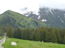 weiterer Streckenverlauf hoch zum Nid d'Aigle