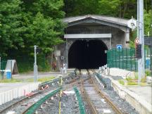 Montets-Tunnel (kombinierter Auto-/Eisenbahntunnel) zw. Montroc-le-Planet und Le Buet