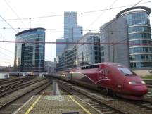 Thalys PBKA am Gare du Nord in Brüssel