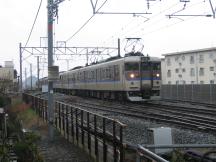 San'in Main Line in Arashiyama