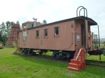 Pacific Great Eastern Railway Caboose #1845