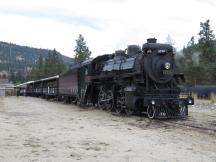 Canadian Pacific Lok #3716 (Bj 1912) im Bahnhof Prairie Valley