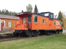 Canadian National Railway am Valemount & Area Museum in Valemount, BC