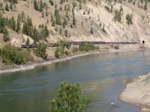 im Thompson River Valley zwischen Spences Bridge und Lytton