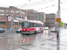 Einfahrt Schleife Dundas West