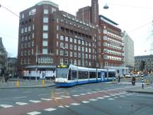 Stadhouderskade Ecke Leidseplein, Fahrtrichtung Stadtmitte