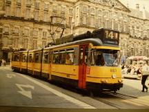 Raadhuisstraat Ecke Nieuwezijds Voorburgwal; GT in der 1970er Lackierung