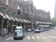 Raadhuisstraat Ecke Herengracht, Fahrtrichtung Centraal Station