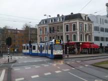 Nieuwe Vijzelstraat Ecke Weteringschans (H Vijzelgracht), Fahrtrichtung VU