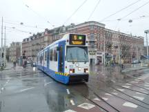 Marnixstraat Ecke Rozengracht, Fahrtrichtung Van Hallstraat