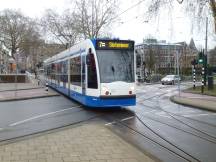 Weteringschans Ecke Nieuwe Vijzelstraat (H Vijzelgracht), Fahrtrichtung Stadtmitte