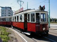 Tw 4143 + Bw 1628 (Bj 1915, Wien, seit 1987 im Museum Amsterdam)