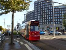 Spui Ecke Bierkade, Fahrtrichtung Scheveningen