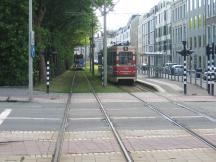 H Dr. Kuyperstraat (links Linie 5 nach Scheveningen, rechts 9 nach Vrederust)