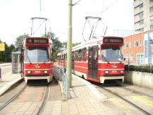 Endschleife Leidschendam, MCH Antoniushove (links Linie 19, rechts Linie 6)