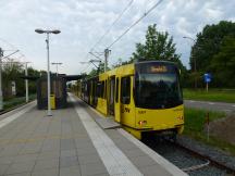 Schweizer SIG-Triebwagen an der Endstelle Nieuwegein-Zuid