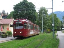 Einstiegshaltestelle Igls an der Obexerstr