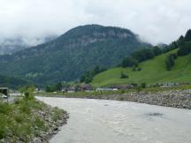 Fahrt über die Bregenzerach