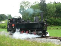 Umsetzen im Endbahnhof Schwarzenberg