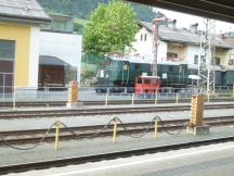 Altbau-E-Lok in Schwarzach-St.Veit