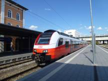 CityJet in Passau (Deutschland) zur Fahrt nach Wels
