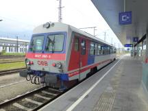 Dieseltriebwagen Baureihe 5047 in Attnang-Puchheim