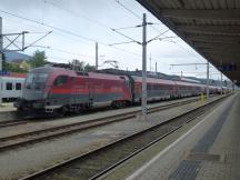 Railjet in Villach
