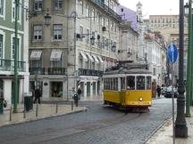 Erreichen der Endstelle Praça da Figueira