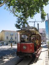 Brill-Sommertriebwagen an der Endstelle Sintra (Estefânia)