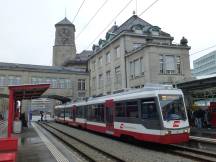 Nebenbahnhof der Appenzeller Bahnen in St.Gallen